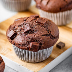 Double Chocolate Chip Muffins