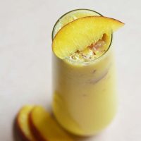 Peach Bellini Mocktail