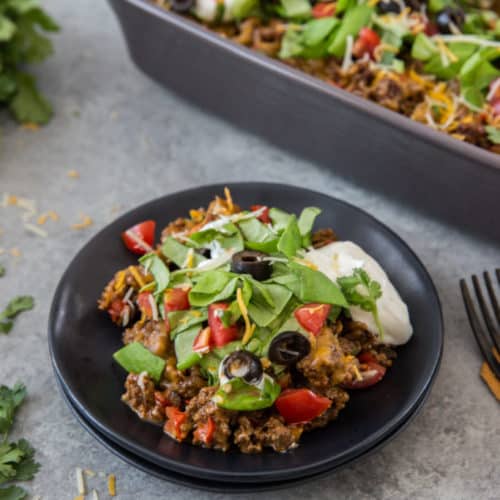 Taco Salad Casserole Recipe