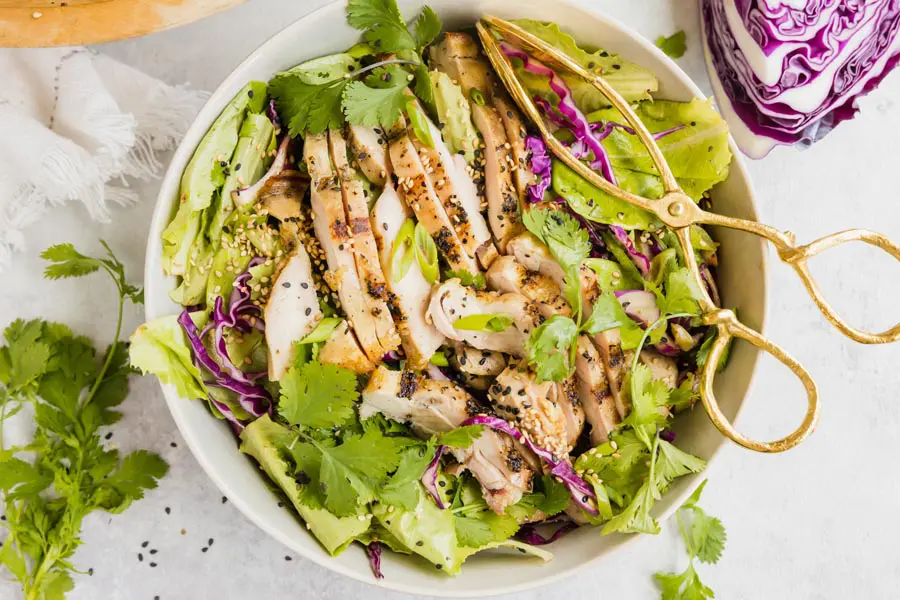 Sesame Chicken Salad