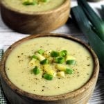 Creamy Vegan Potato Leek Soup