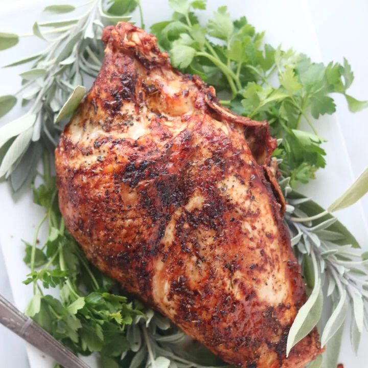 Crispy Turkey Breast in Air Fryer