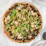 Keto big mac pizza