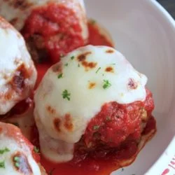 Meatball parmesan – low carb